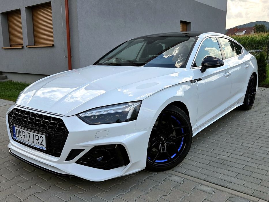 Śliczne Audi A5/Quattro/2023r/Z małym przebiegiem 40 tys/Automat