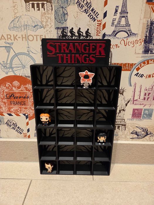 Półka na figurki Kinder Joy - Stranger Things