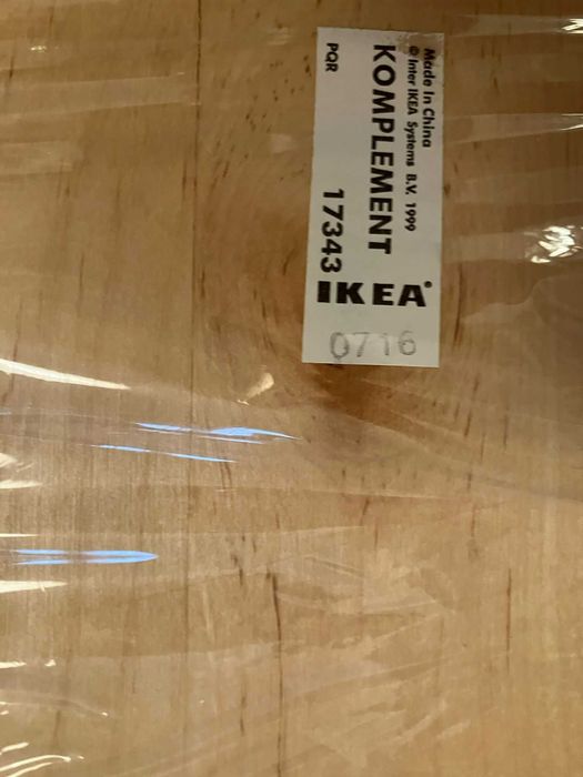 KOMPLEMENT Prateleiras carvalho 96,5 x 58 (como novas)