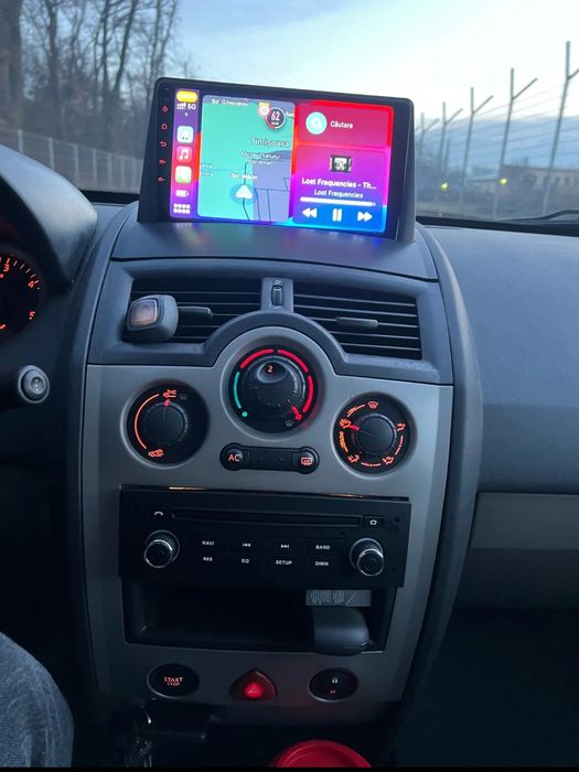 Radio Android 14 com GPS Renault megane 2 (Artigo novo)