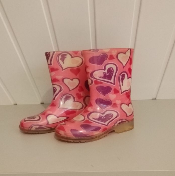 r. 27 kalosze dla dziewczynki