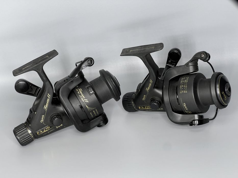 2 x Kołowrotek DAM Quick finessa II free spool - wolny bieg