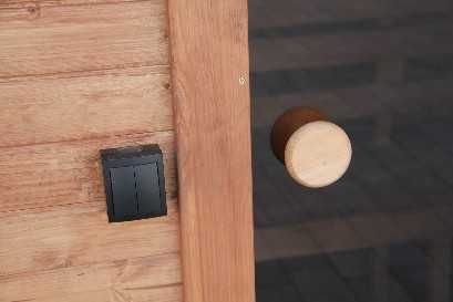 sauna ogrodowa quadro235