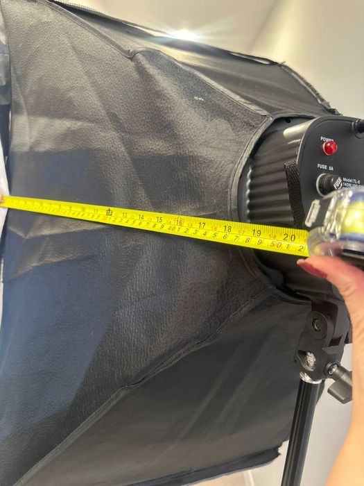 Лампа софтбокс професійна студійне світло на 5 ламп + стійка