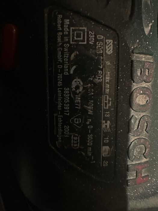 Ударная дрель BOSCH PSB 500 RE PLUS