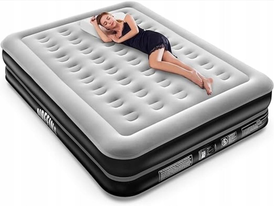 Materac Dmuchany Dwuosobowy AIREFINA AF-A08 (203x152x46 cm) 340 kg