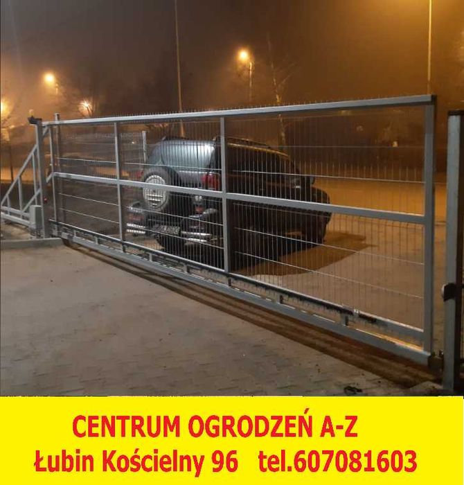 Płot panelowy ogrodzenie panelowe komplet 123 cm fi 4 mm + płyta