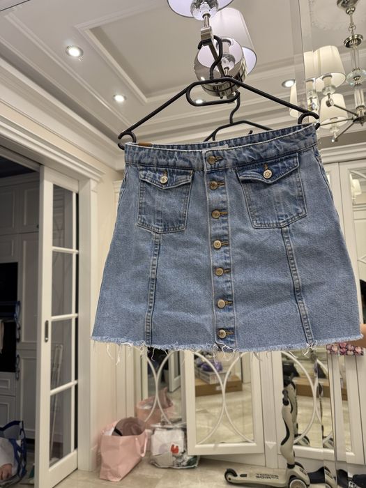 Джинсовая юбка ZARA