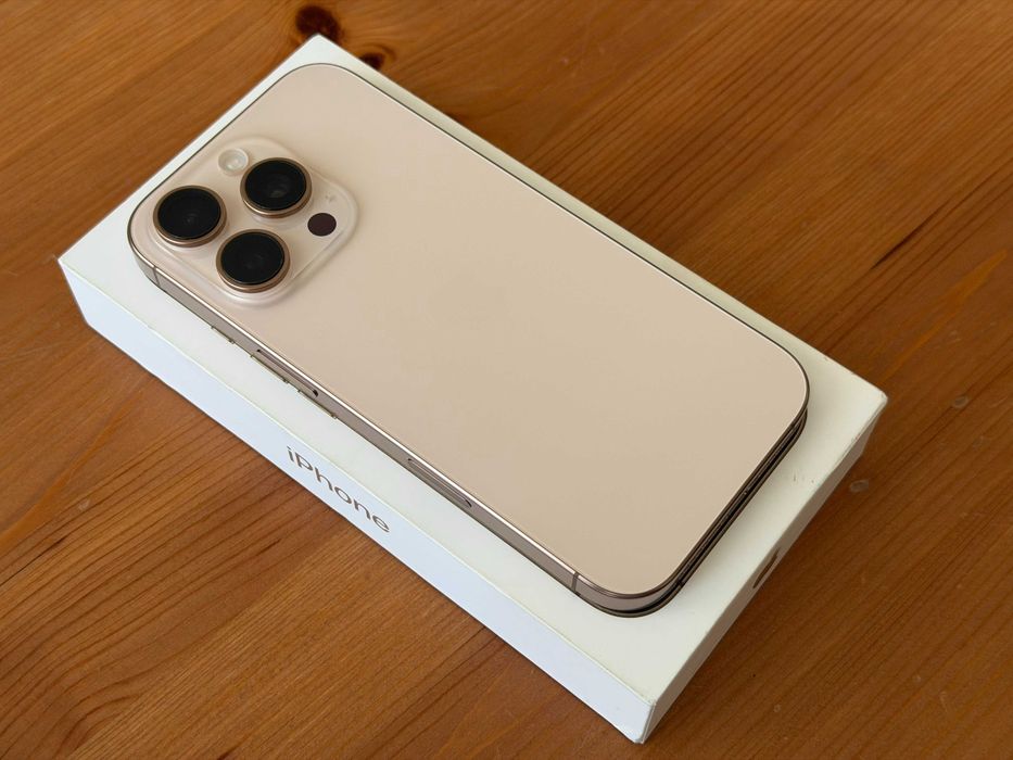 Telefon Apple iPhone 16 Pro 128GB Desert Titanium A3293