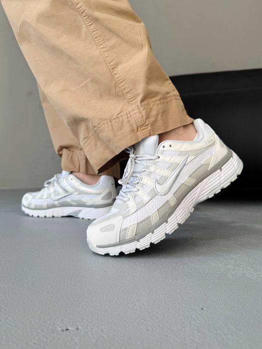 Кросівки Nike P-6000 White/Light Grey premium