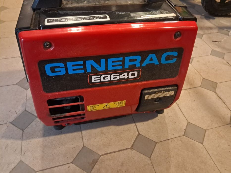 Agregat prąsotwórczy Generac EG640 4-sów