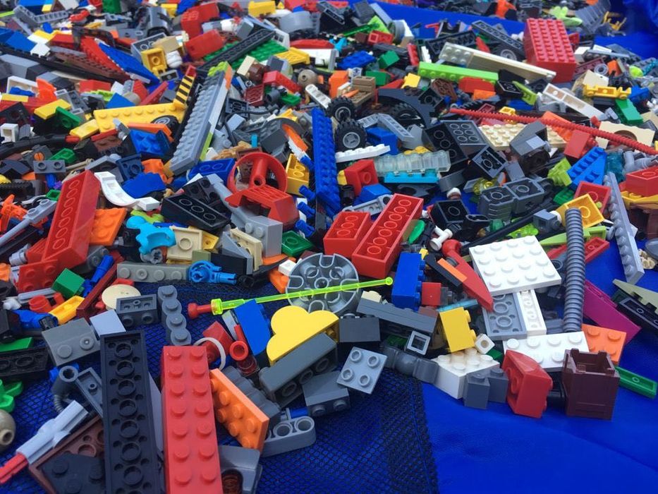 Mix Klocków LEGO 5 KG + torba-mata