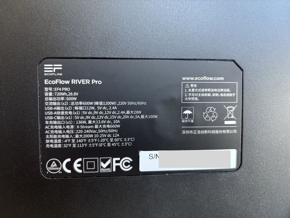 Продам EcoFlow River Pro  600w / 720wh