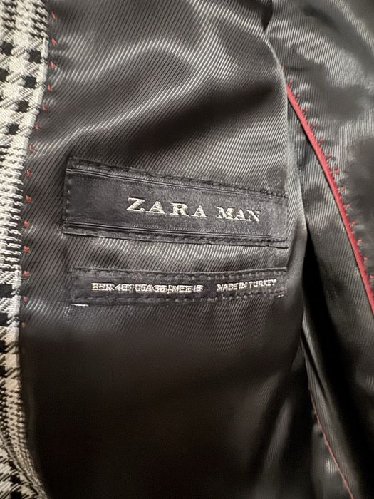 Blazer Zara Cinzento