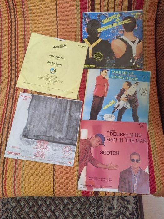 Scotch - Pięć 7"singli winylowych razem, jeden pakiet razem w jednej c