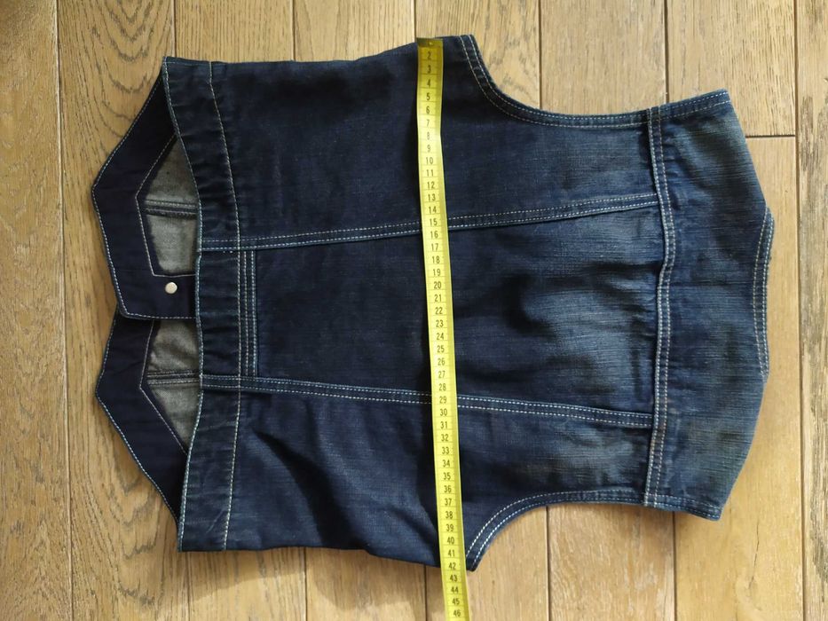 Piękna  jeansowa kamizelka z dżinsu Next M