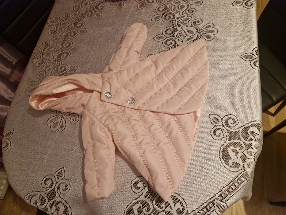 płaszczyk  wiosenny dla dziewczynki 68