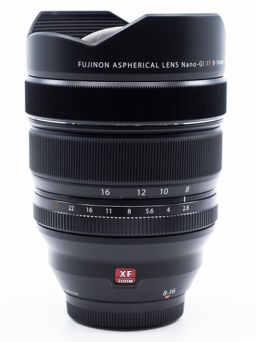 Obiektyw Fujifilm xf 8-16mm. F 2.8
