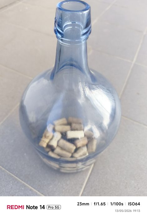 Garrafão tom azul