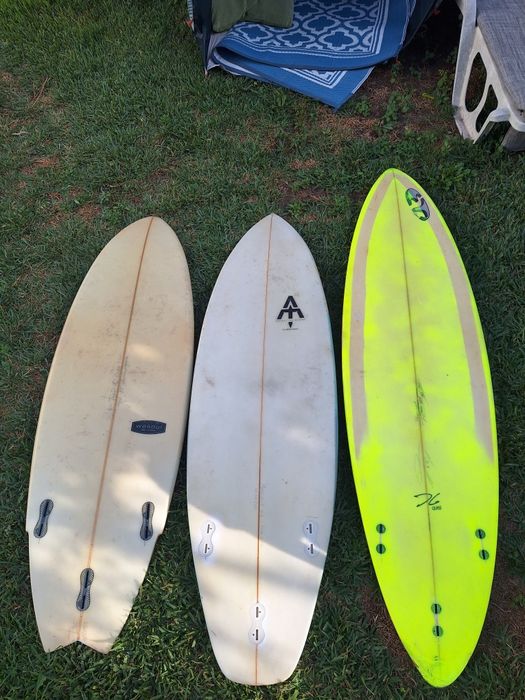 Vendo pranchas 5'8, 5'9 e 6'6