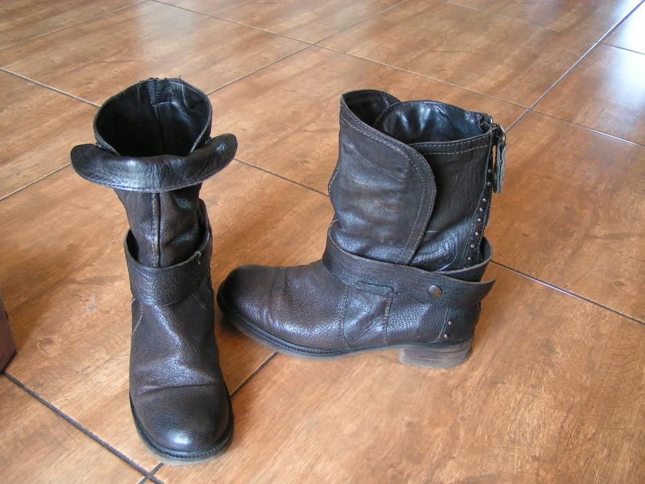 Buty skórzane venezja