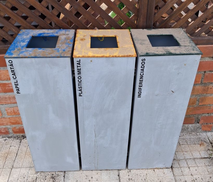 Caixote de reciclagem