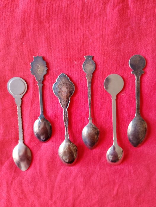 Lote de colheres decorativas