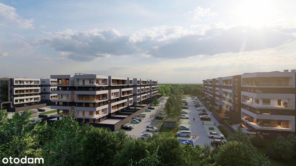 2-pokojowe mieszkanie 45m2 + taras Bezpośrednio