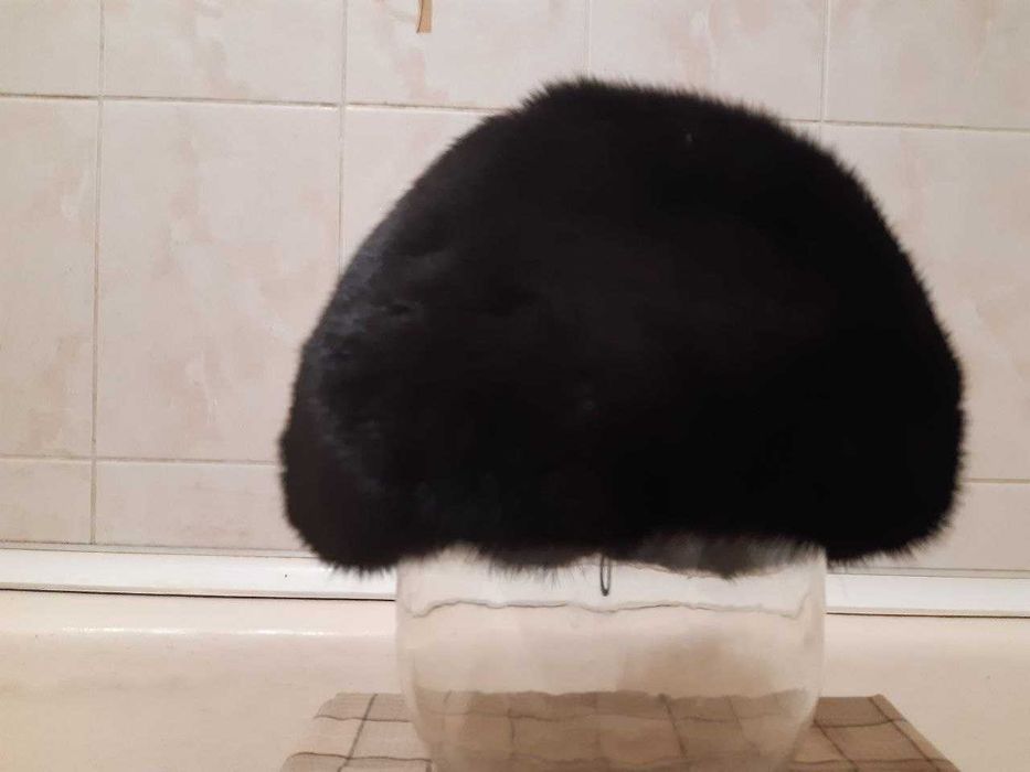 Берет женский норковый