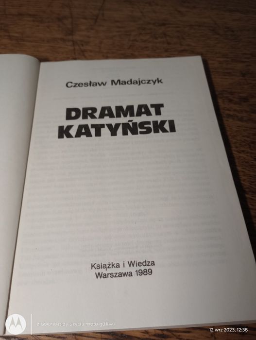 Dramat katyński. Czesław Madajczyk