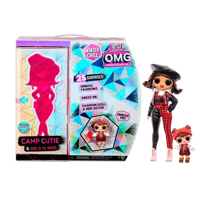 LOL SURPRISE OMG Winter Chill Очаровашка 570257 (2 куклы)