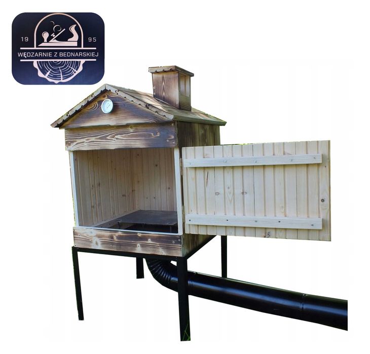 Wędzarnia Drewniana Ogrodowa + OPALANA GRATIS!