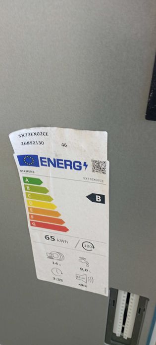 zmywarka  siemens sx73ex02ce