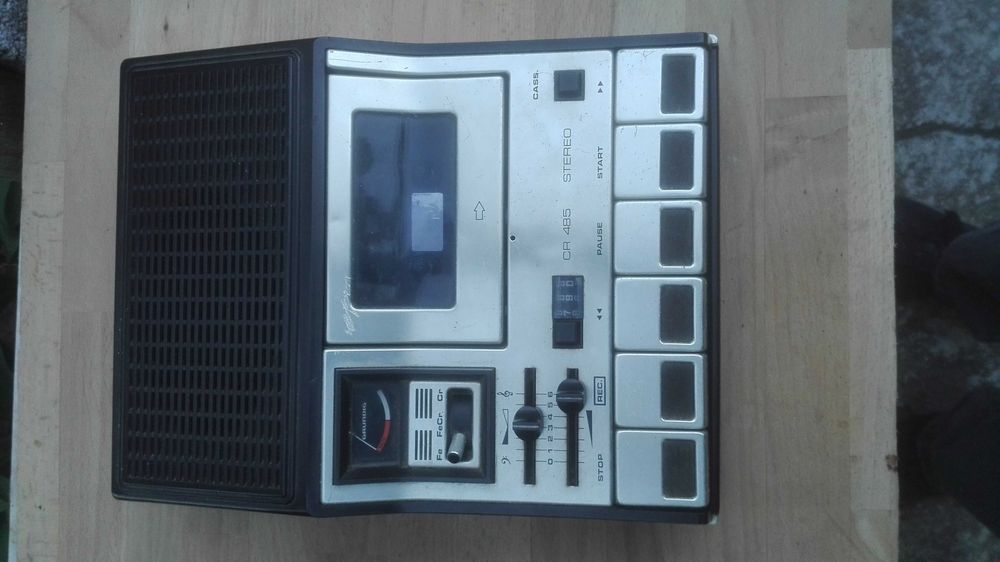 gravador grundig cr 485A
