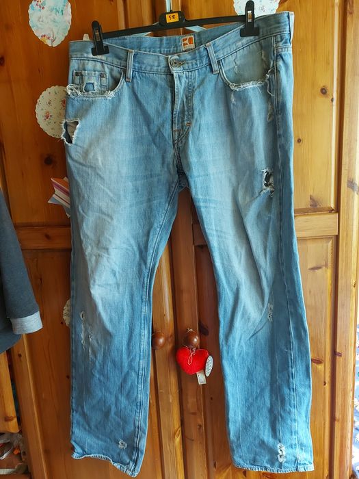Spodnie jeans męskie rozmiar M 38/34 firma BOSS Orange