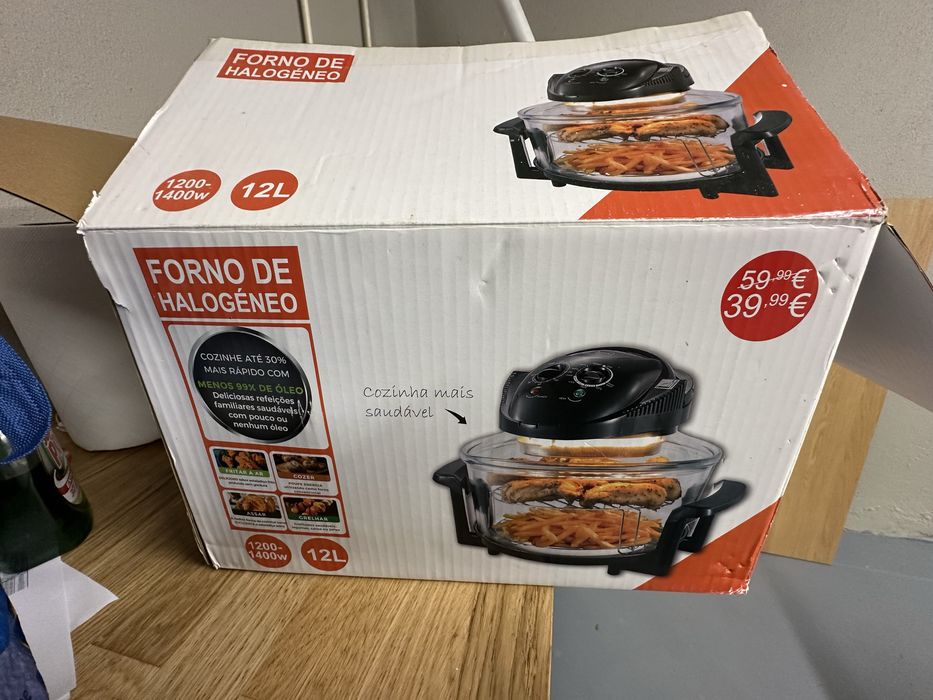 Forno de halógeneo