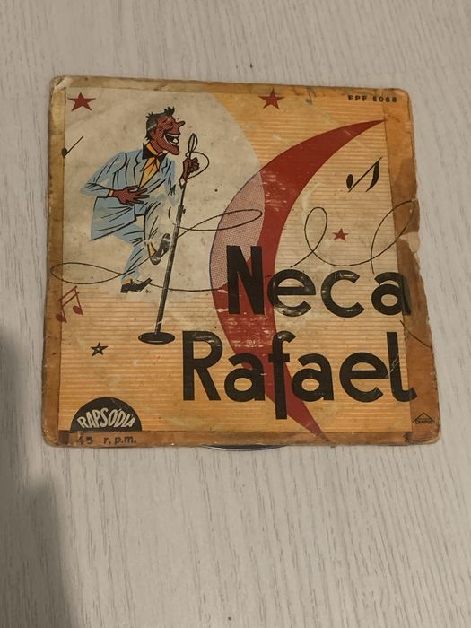 Vinil autografado pelo Neca Rafael