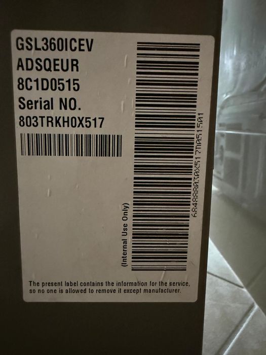 Frigorífico Americano LG.