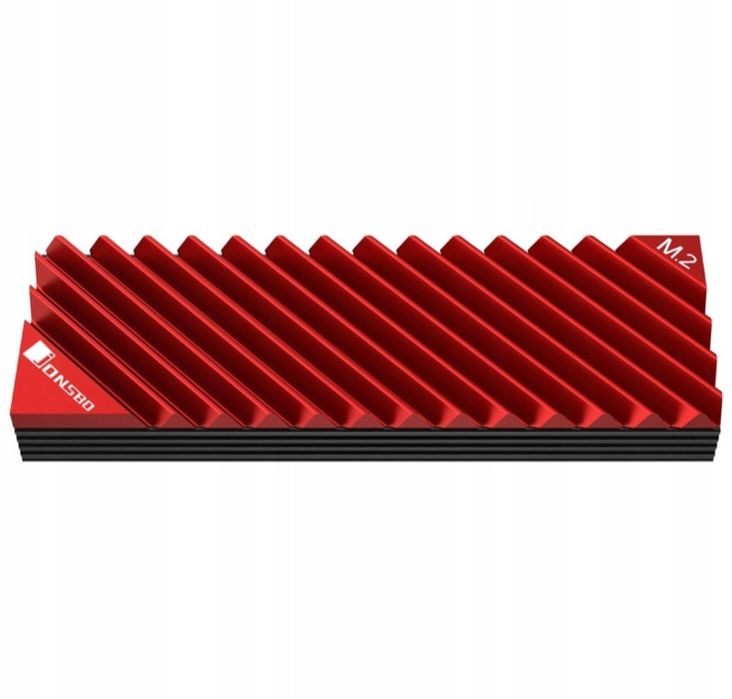 Chłodzenie Jonsbo M.2 SSD Cooler Radiator Czerwony