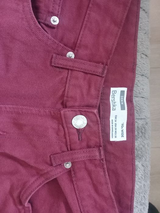 Spodnie Bershka denim Eur 34,  '90s wide