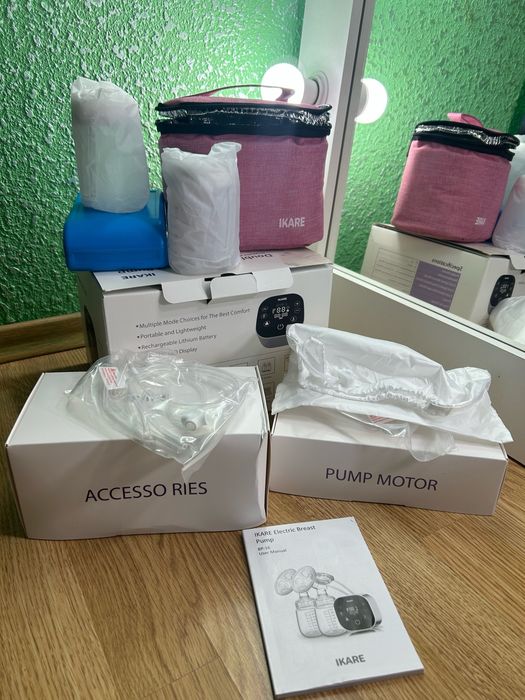 Електричні насоси IKARE для подвійних молочних залоз. молокоотсос