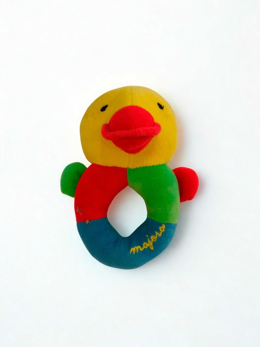 Argola com cabeça de pato para bebés