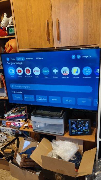 Xiaomi tv 43" 4k L43M8-A2EU 4k,UHD jak nowy + gratis