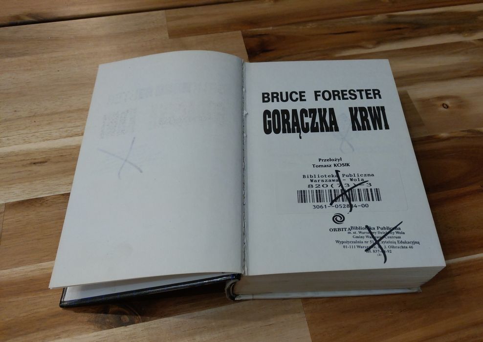 Gorączka krwi Bruce Forester