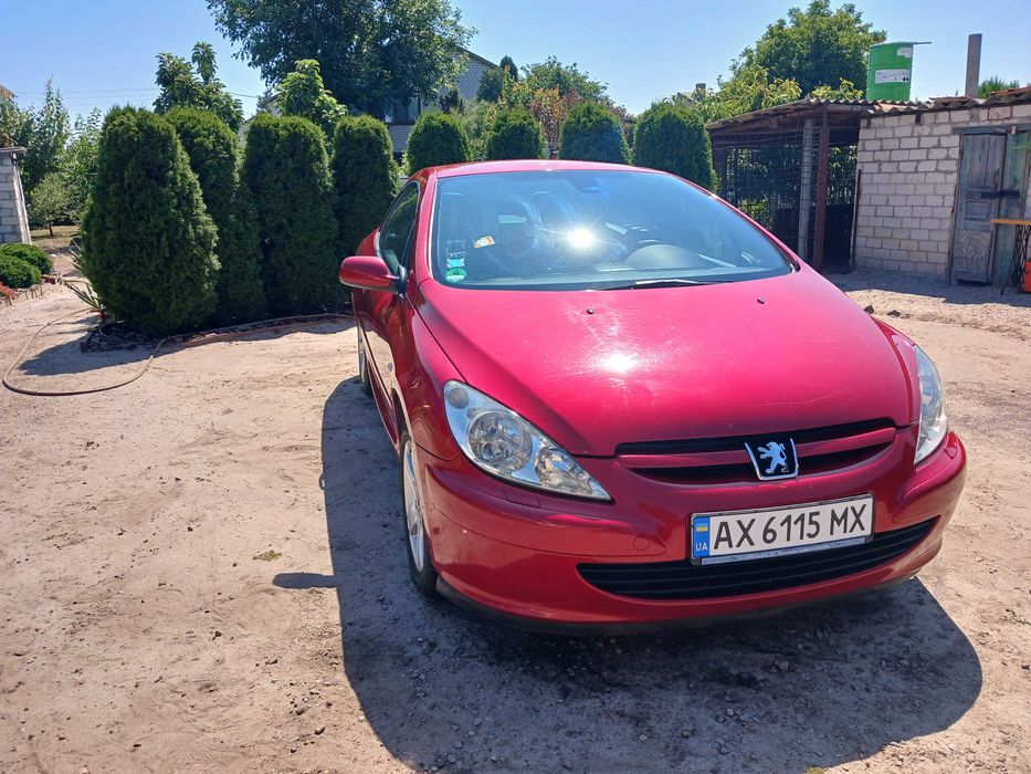 Peugeot 307 2004. Кабріолет.