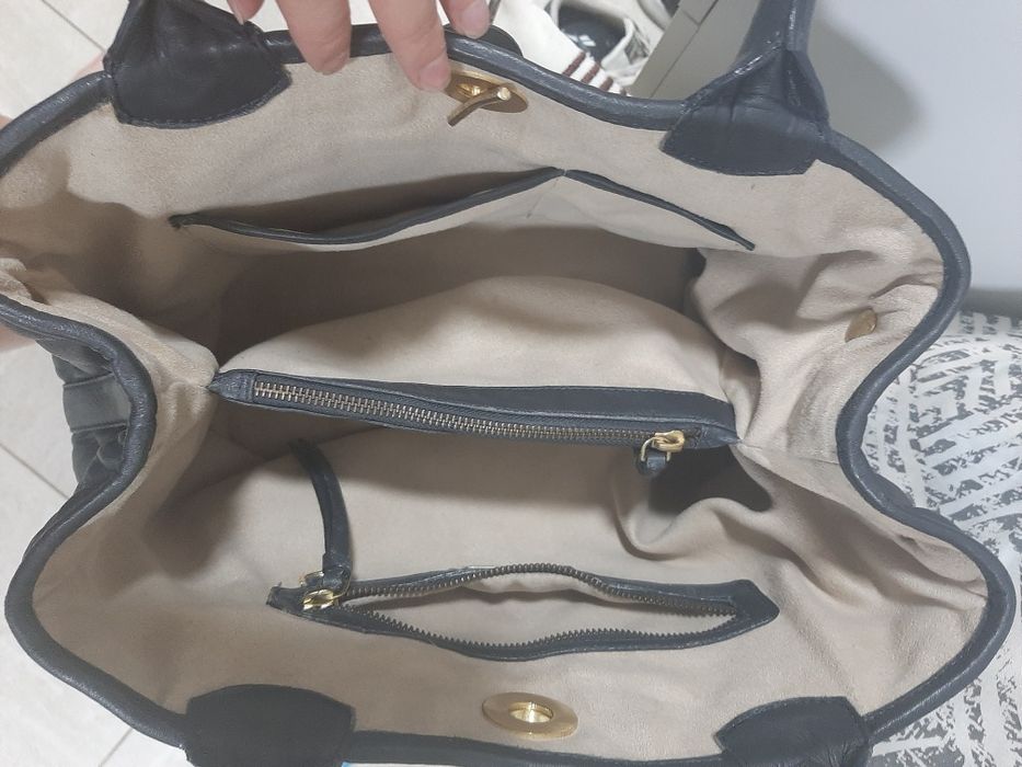 Кожаная сумка Franchetti Bond