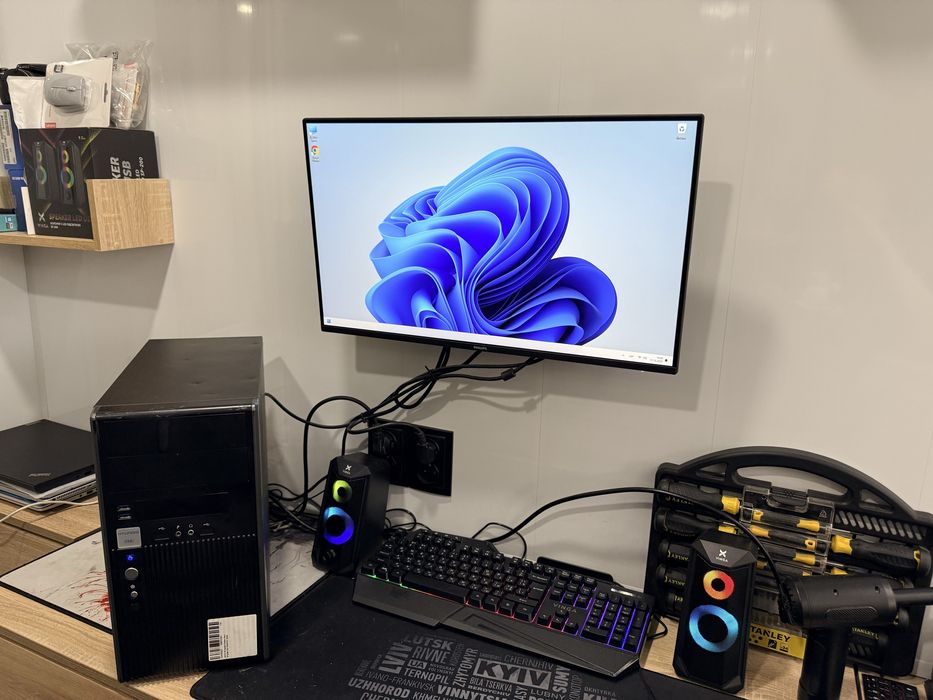 Ігровий Компьютер Системний блок і5+16ddr4+SSD 256+AMD RX 570 Saphire