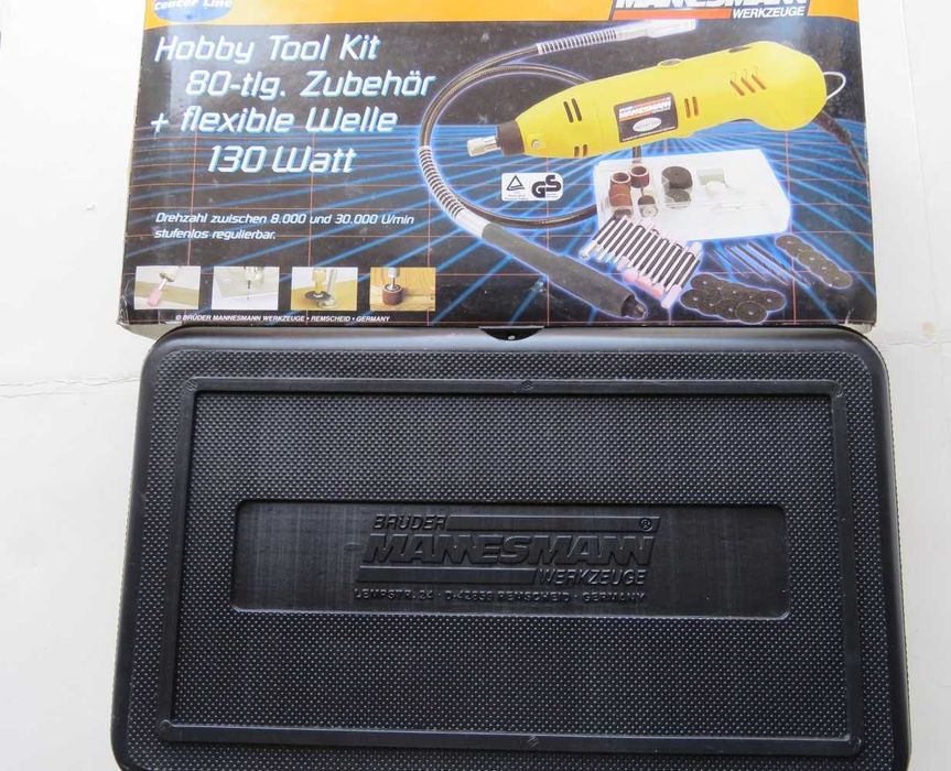 Hobby ToolKit  Bruder Mini drill set Mannesmann nº 92570;80 peças;novo