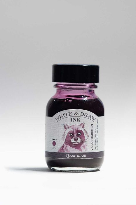 Tusz Octopus Write & Draw Ink - Violet Racoon
