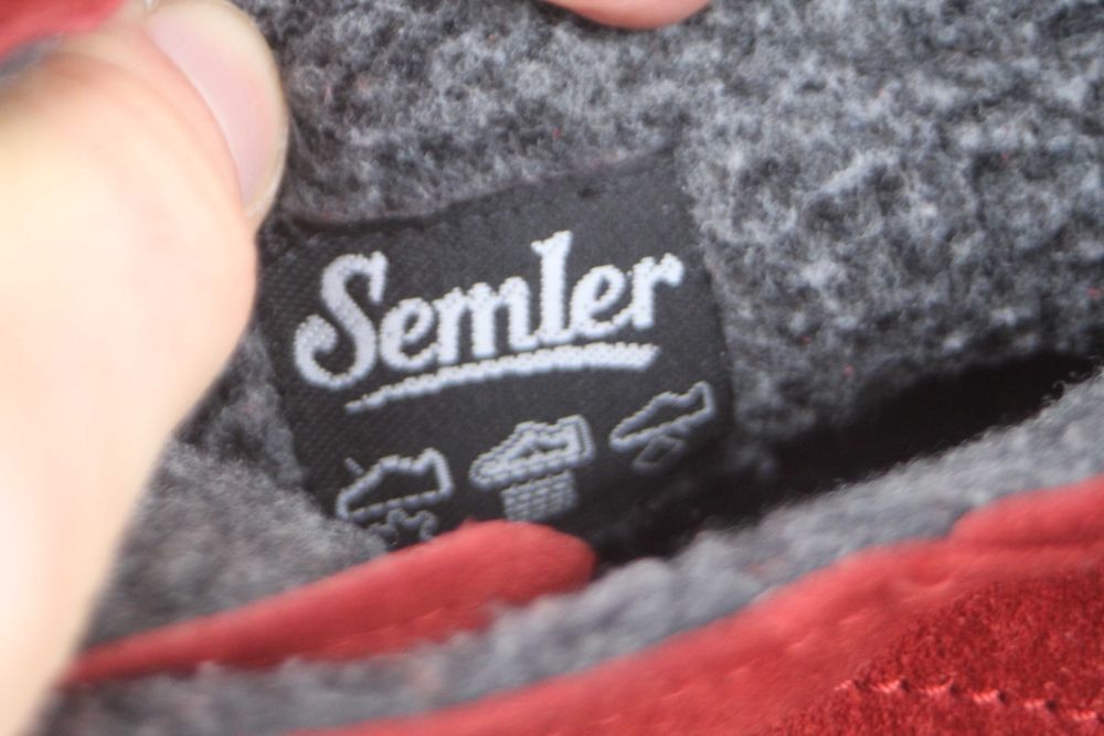 Зимові черевики Semler замша Німеччина 40р ботинки